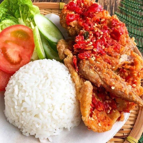 Nasi Ayam Geprek