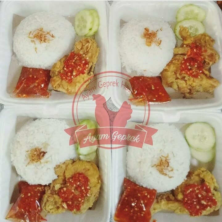 Nasi Ayam Geprek