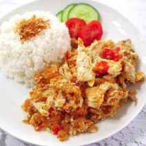 Nasi Ayam Geprek