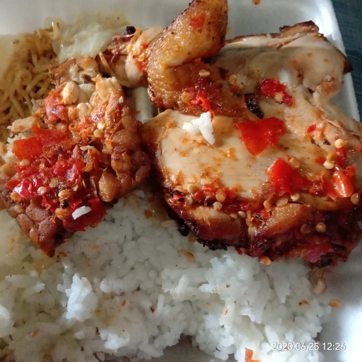 Nasi Ayam Geprek