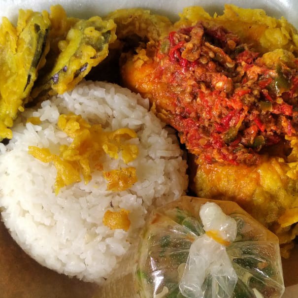 Nasi Ayam Geprek