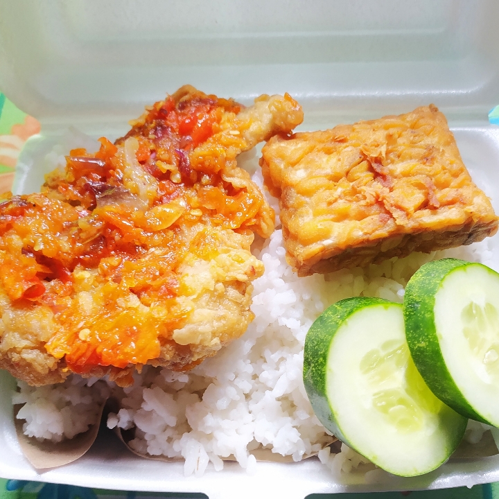 Nasi Ayam Geprek