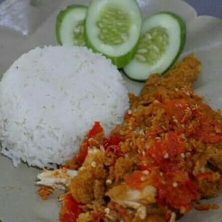 Nasi Ayam Geprek