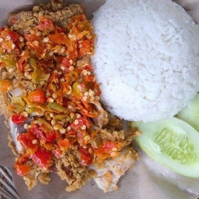 Nasi Ayam Geprek