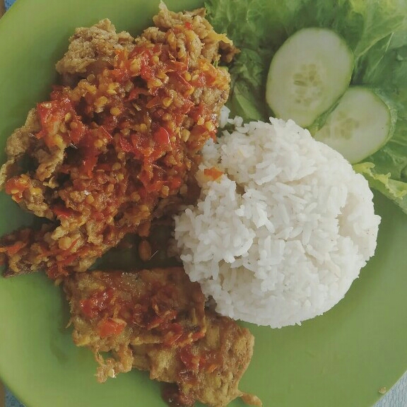 Nasi Ayam Geprek