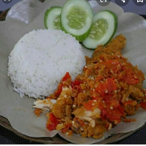 Nasi Ayam Geprek