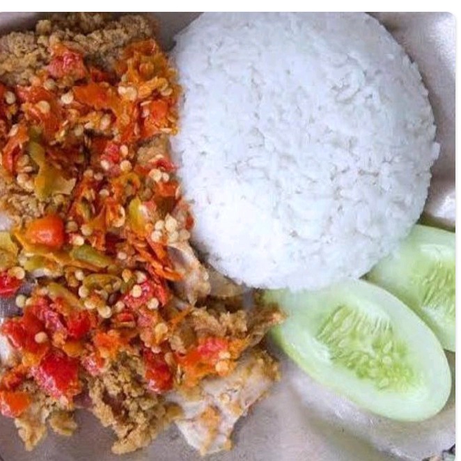 Nasi Ayam Geprek