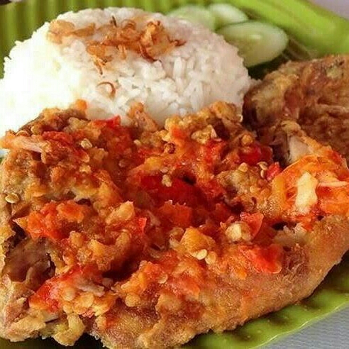 Nasi Ayam Geprek