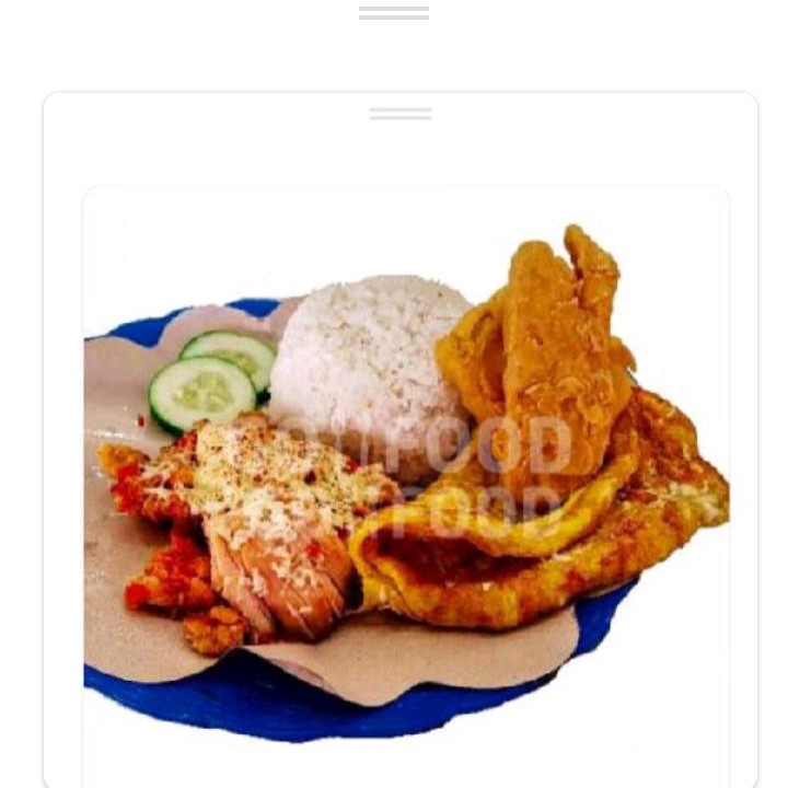 Nasi Ayam Geprek 3 T  