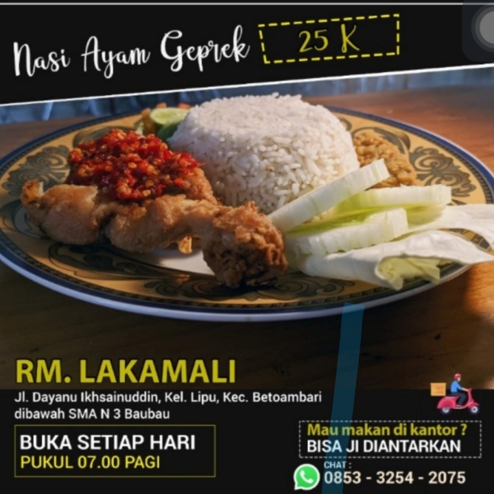 Nasi Ayam Geprek 