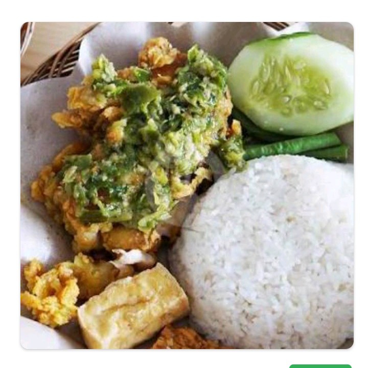 Nasi Ayam Geprek Lado Hijau