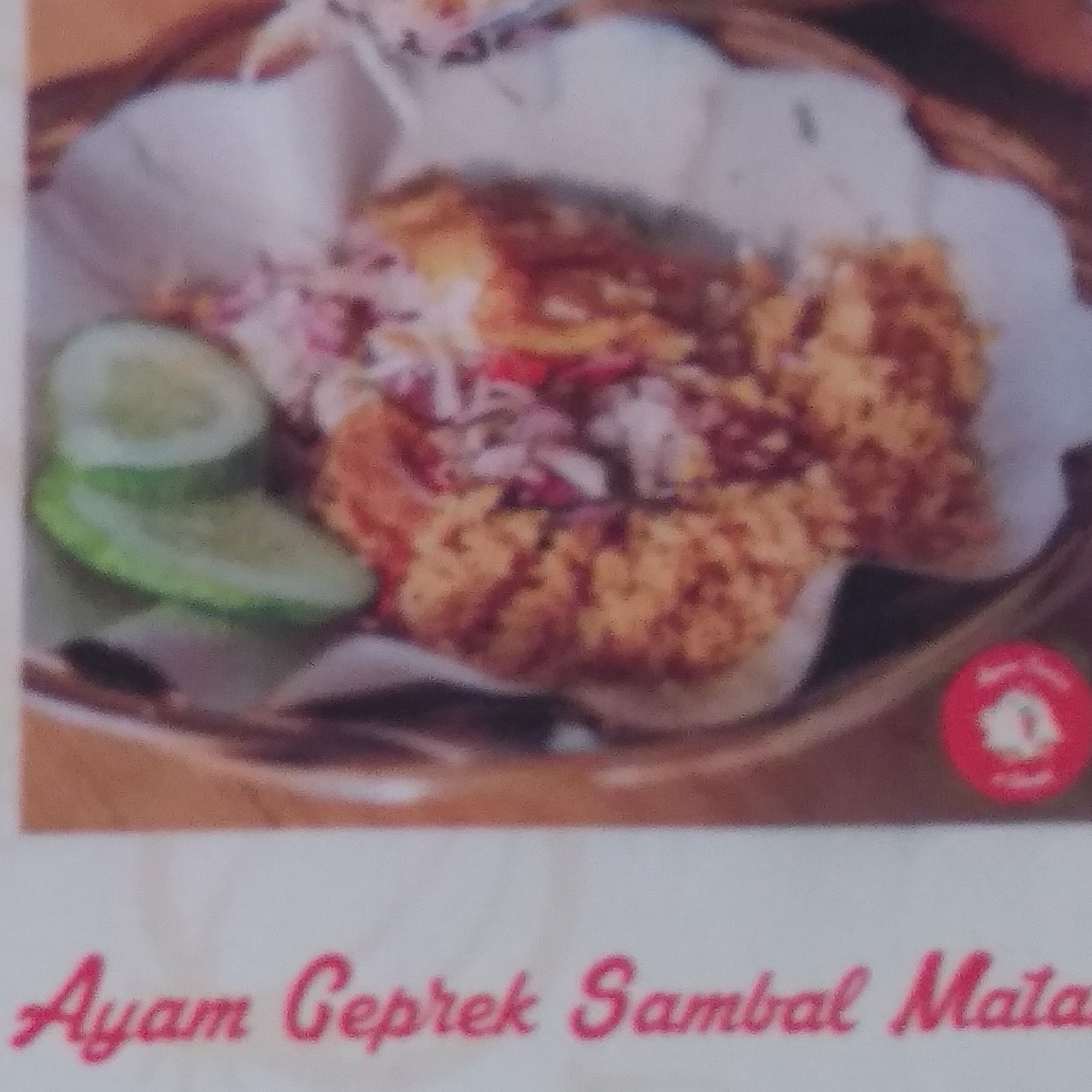 Nasi Ayam Geprek Sambal Matah