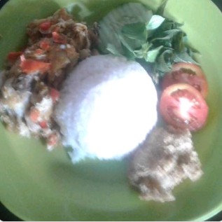 Nasi-Ayam Geprek-Teh Es