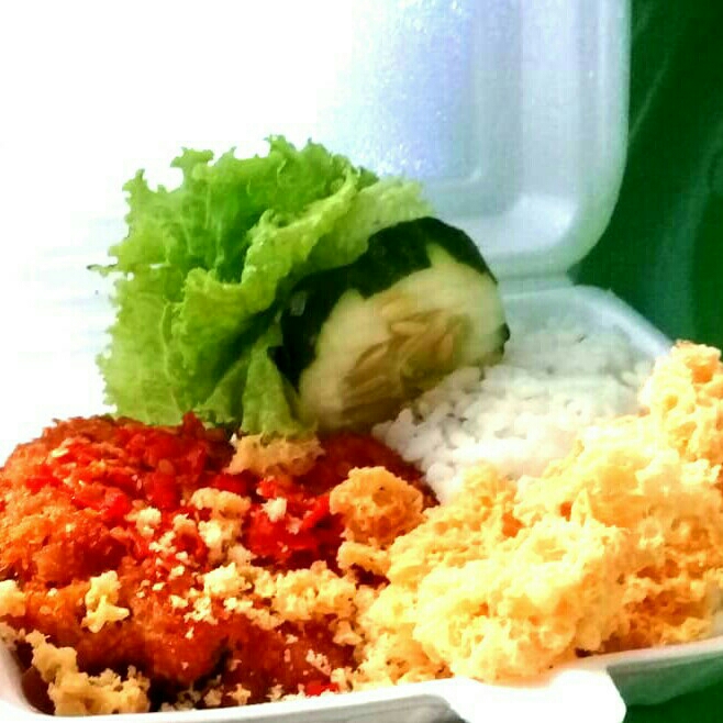 Nasi Ayam Geprek Tulang Lunak