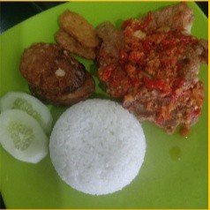 Nasi Ayam Gepuk