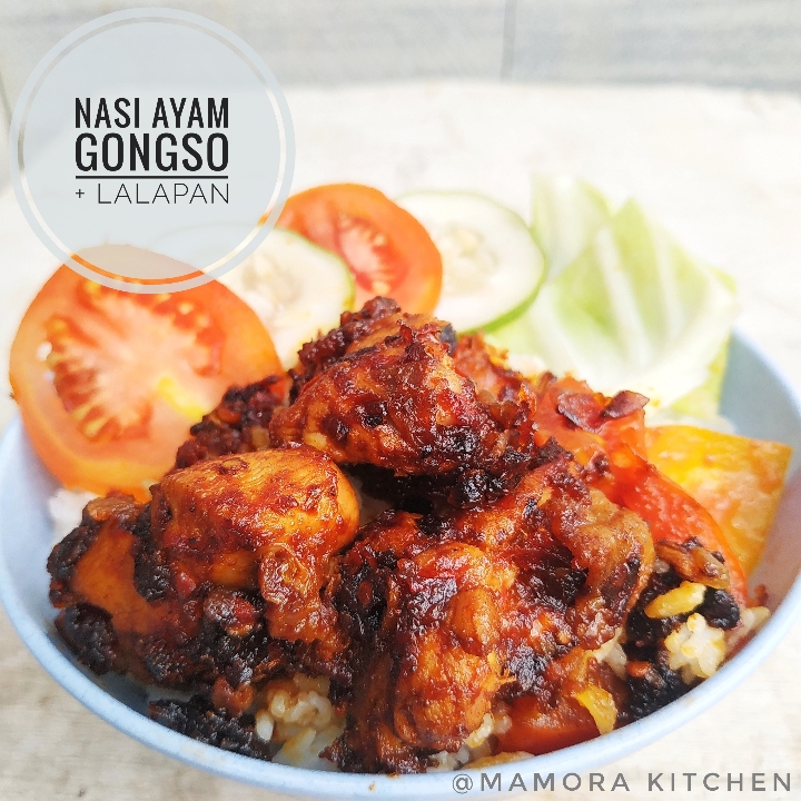 Nasi Ayam Gongso