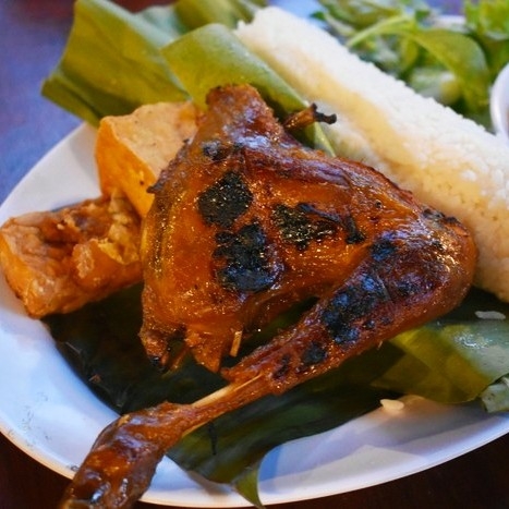 Nasi Ayam Kampung Bakar