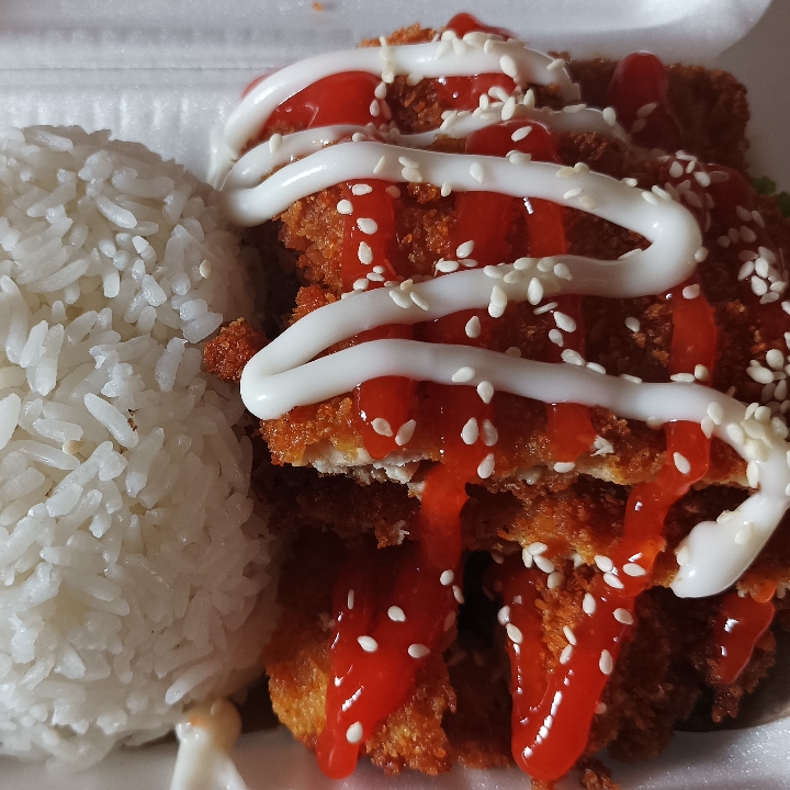 Nasi Ayam Katsu