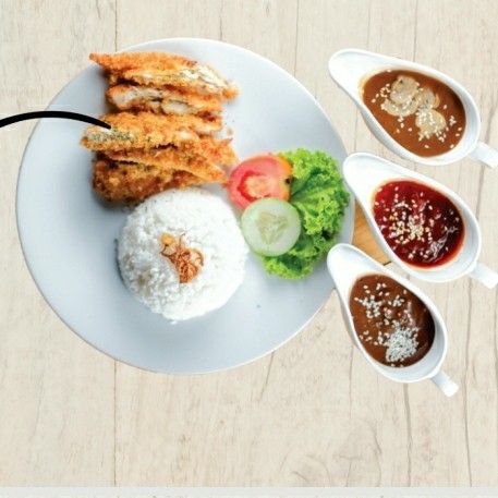 Nasi Ayam Katsu