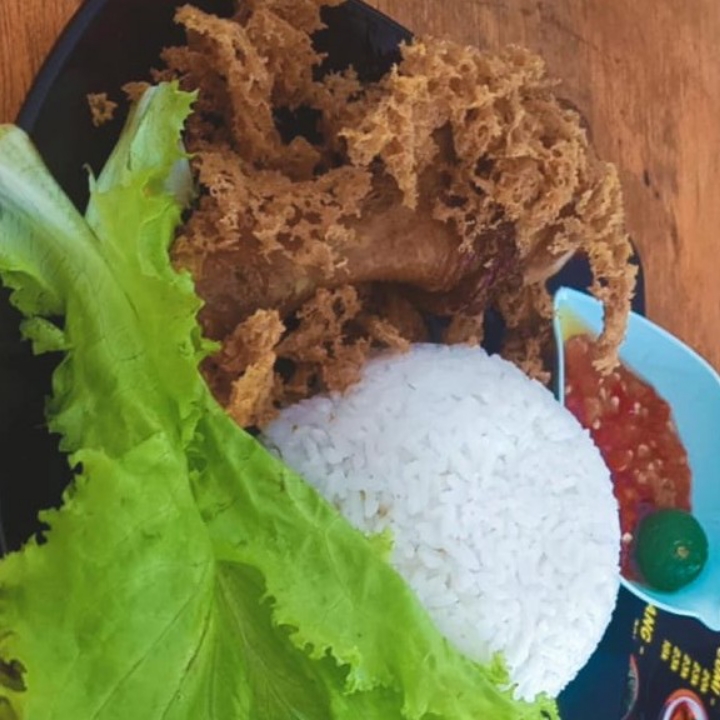 Nasi Ayam Kremes 2