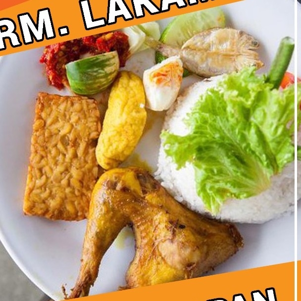 Nasi Ayam Lalapan 