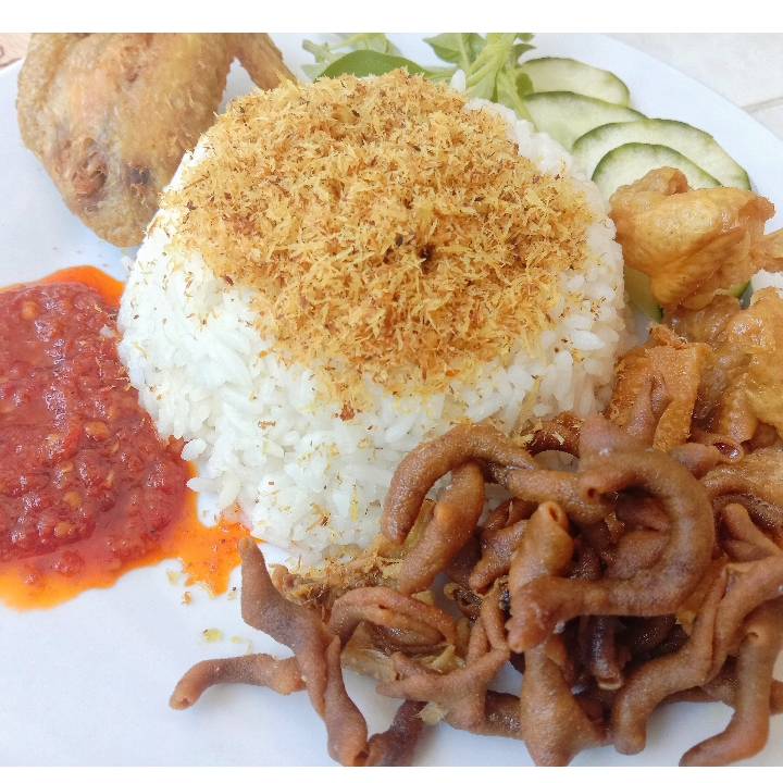 Nasi Ayam Paha Sambal Ijo