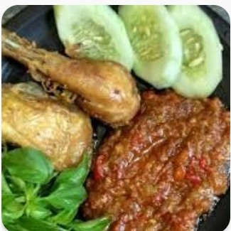 Nasi Ayam Penyet