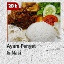 Nasi Ayam Penyet