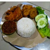 Nasi Ayam Penyet