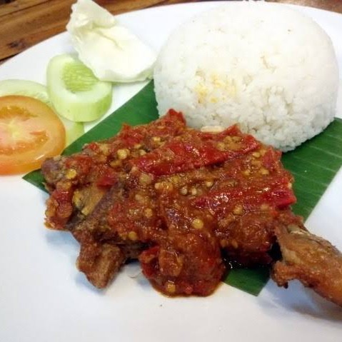 Nasi Ayam Penyet