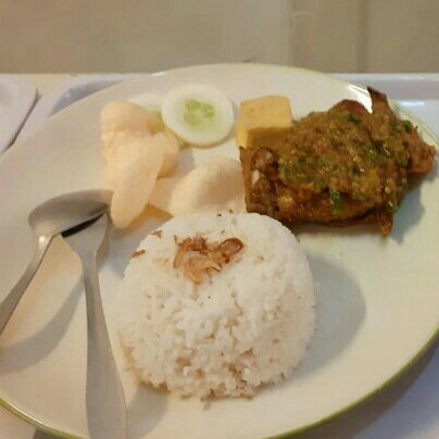 Nasi Ayam Penyet Sup