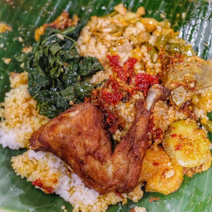 Nasi Ayam Pop