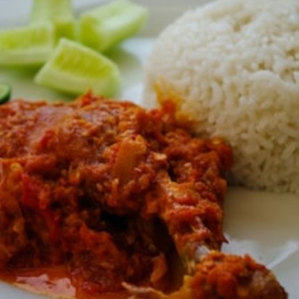 Nasi Ayam Rica-rica