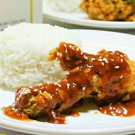 Nasi Ayam Sambal Barbeque