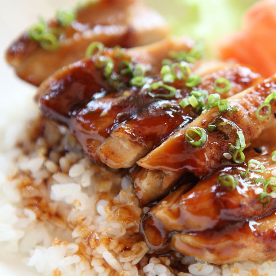 Nasi Ayam Saus Teriyaki