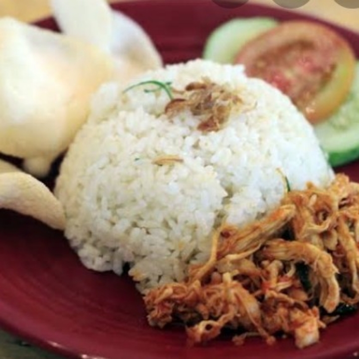 Nasi Ayam Suwir Jerit