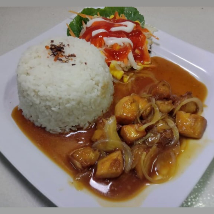 Nasi Ayam Teriyaki