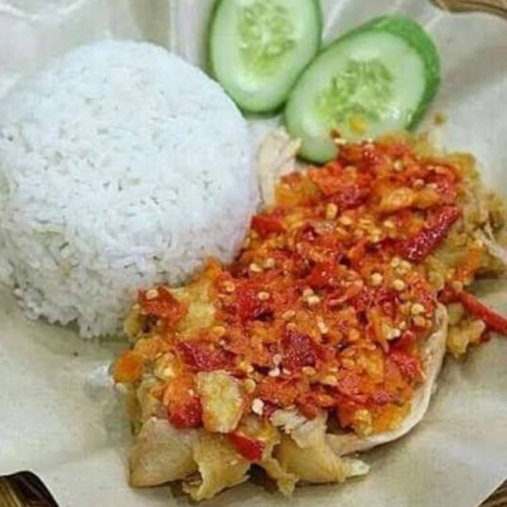 Nasi Ayam geprek