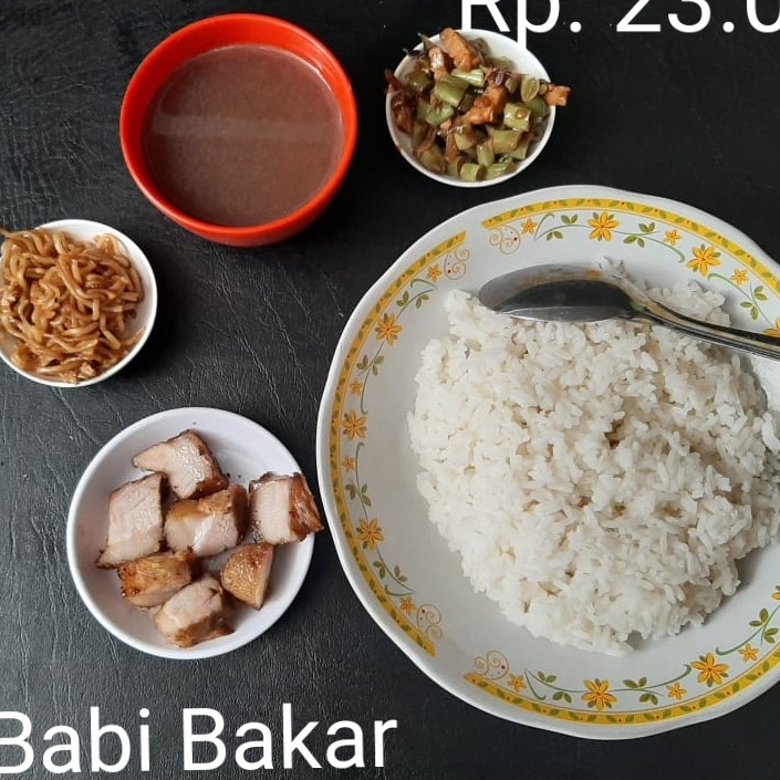 Nasi Babi Bakar