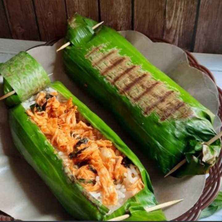 Nasi Bakar Ayam 