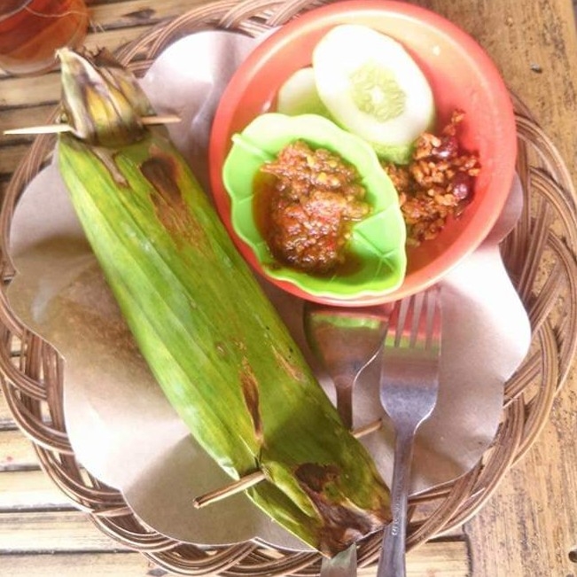 Nasi Bakar Ayam