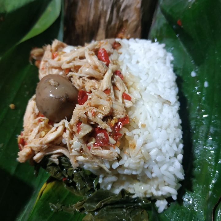 Nasi Bakar Ayam