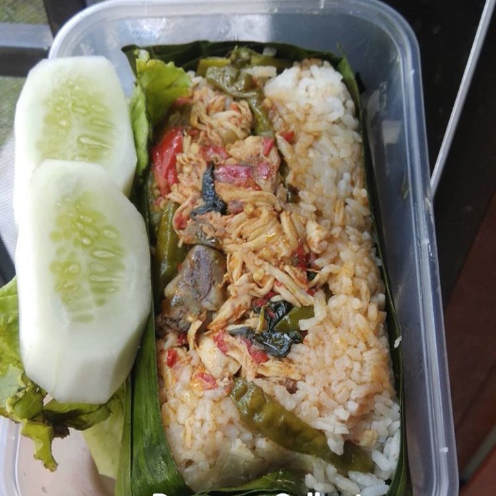 Nasi Bakar Ayam Suwir