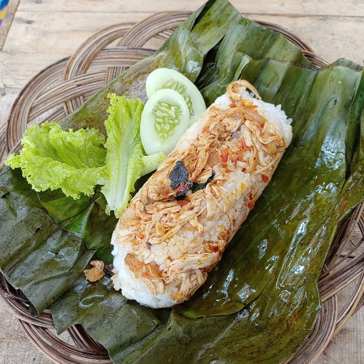 Nasi Bakar Ayam Suwir 