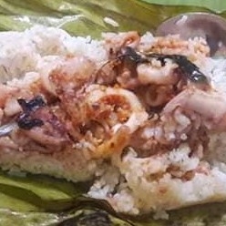 Nasi Bakar Cumi