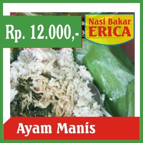 Nasi Bakar Erica-Nasi Bakar Ayam Manis