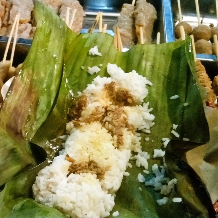 Nasi Bakar Ikan Tongkol