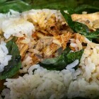 Nasi Bakar Isi Ayam