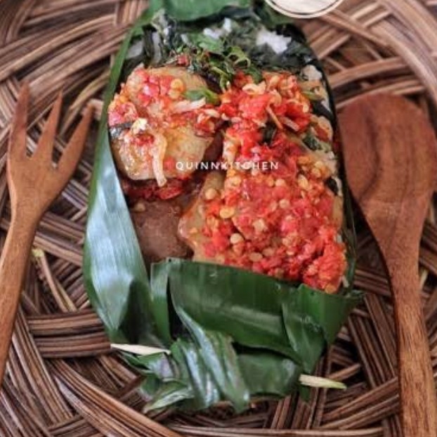 Nasi Bakar Jengkol Teri