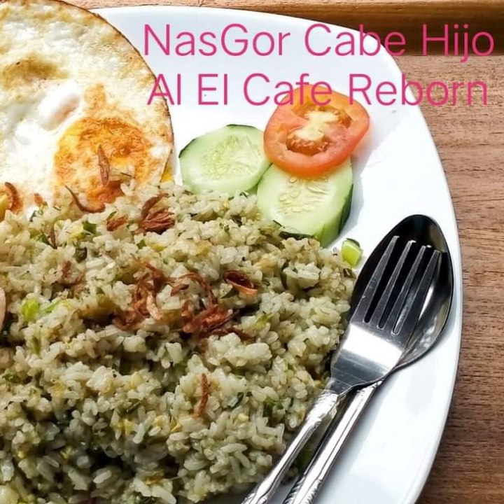 Nasi Goreng Ijo Khas Al El Cafe Reborn